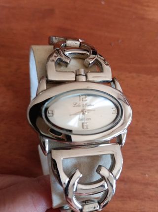 Reloj Lola Muñoz Plata 