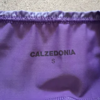 Calzedonia Leggings Mujer Negro y Morado talla S