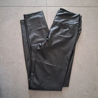 Calzedonia Leggings Mujer Negro y Morado talla S
