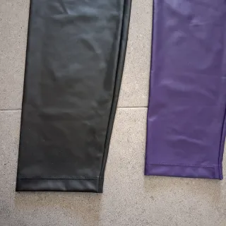 Calzedonia Leggings Mujer Negro y Morado talla S