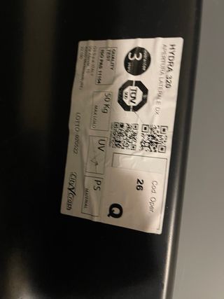 Cofre de techo Hydra 320