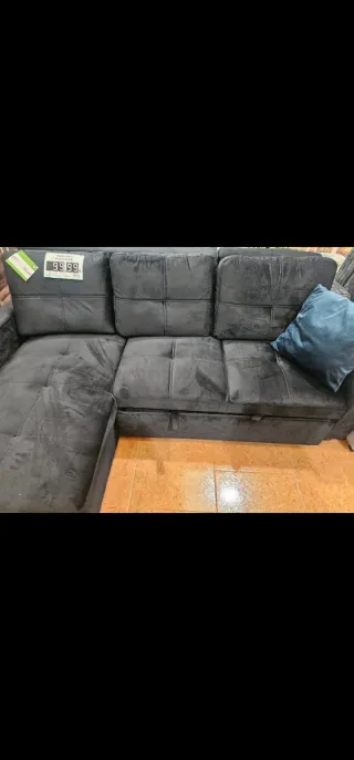 Sofá modular negro
