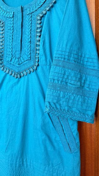 Vestido azul VANDOS talla M