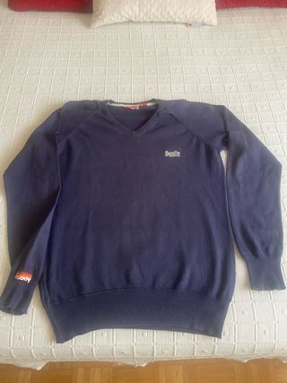 Jersey Superdry V-Neck Talla M