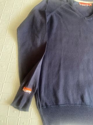 Jersey Superdry V-Neck Talla M
