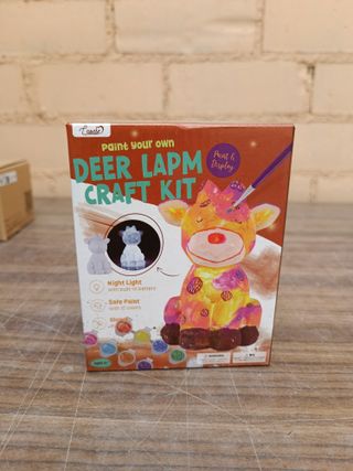 Kit Manualidades Lámpara Ciervo DIY
