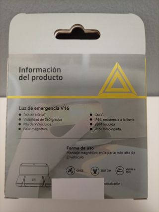 Luz de Emergencia V16 Homologada DGT