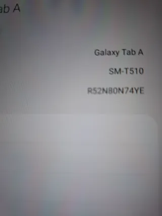 Tablet Samsung Galaxy Tab A SM-T510