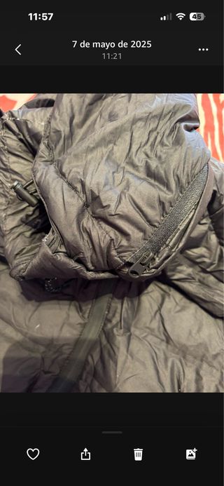 Chaleco acolchado con capucha Mango XXL