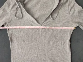 Sudadera fina gris Massimo Dutti