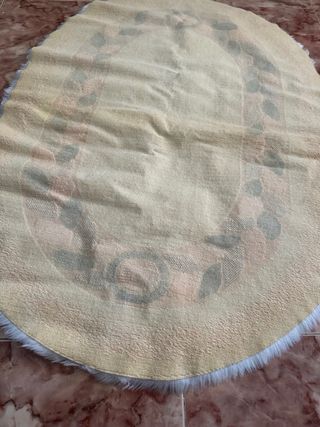 Set di 2 tappeti per capelli persiani ovali