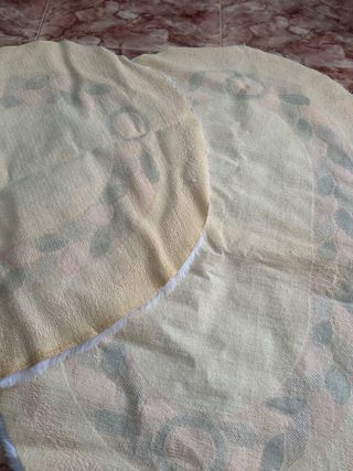 Set di 2 tappeti per capelli persiani ovali