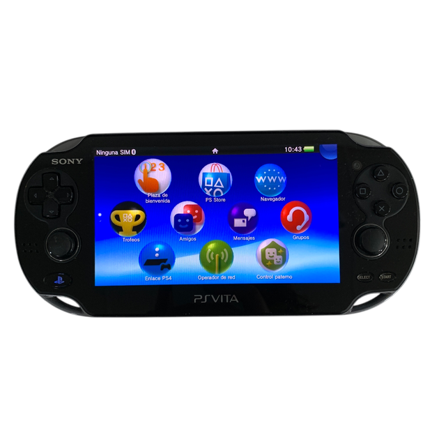 PS Vita 3G Negra + 3 Juegos + Tarjeta Memoria
