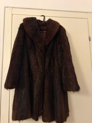 Pelliccia Castoro Marrone