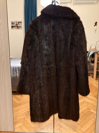 Pelliccia Castoro Marrone