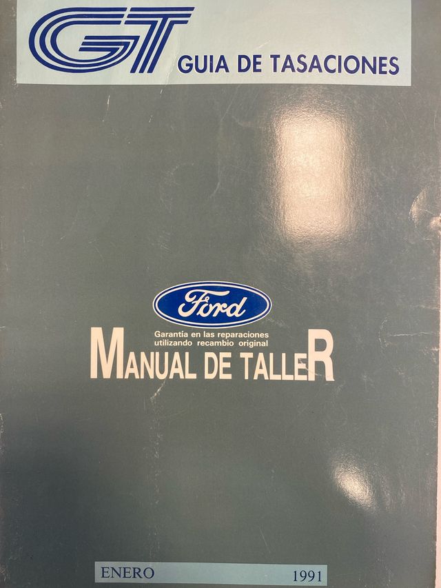 Manual Taller Ford Despiece 1991