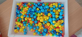 Juego de encaje de piezas de colores