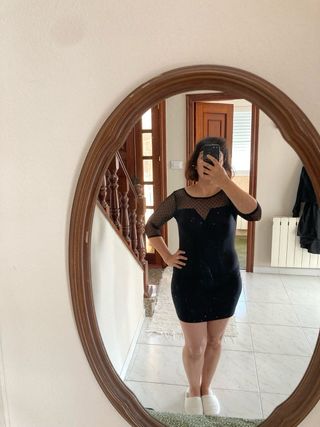 Vestido negro fiesta