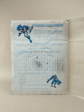 Album Superheroes 1980