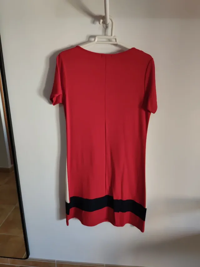 Vestido corto estampado floral