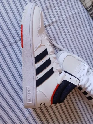 Zapatillas Adidas Altas Blancas