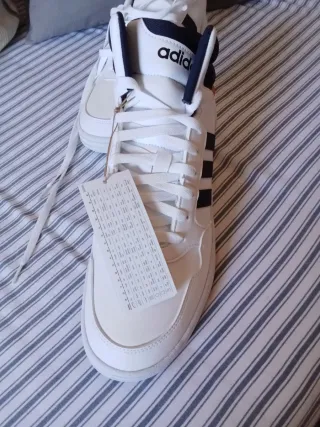 Zapatillas Adidas Altas Blancas