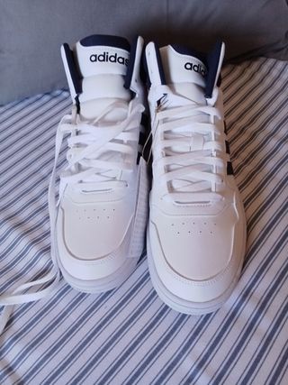 Zapatillas Adidas Altas Blancas