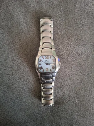 Reloj Lotus Mujer Plata y Azul
