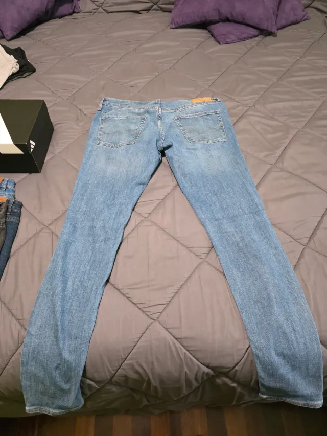 Pantalones vaqueros hombre azules