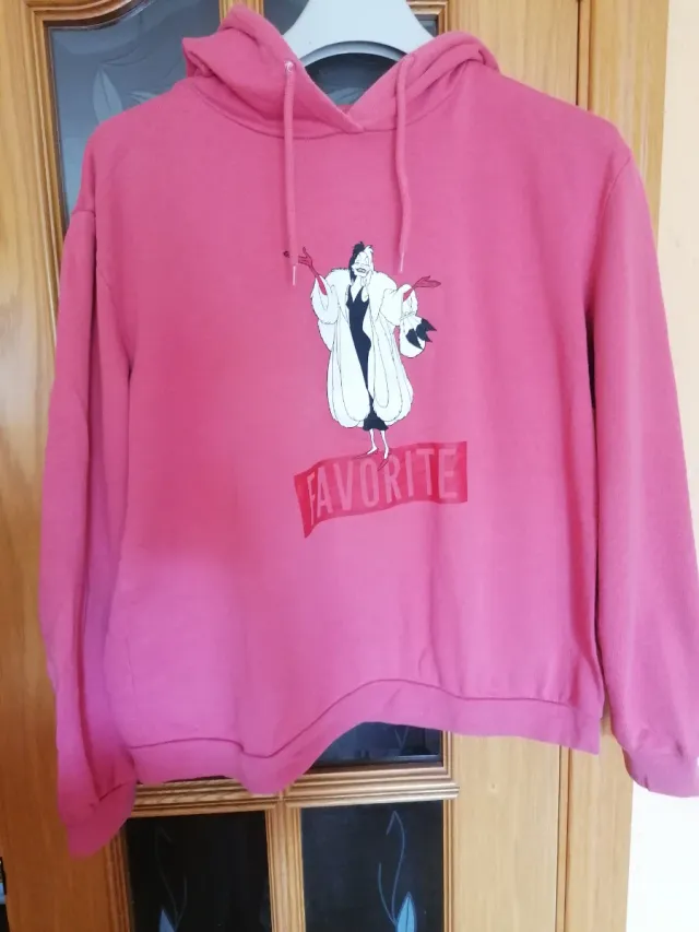 Sudadera Disney Cruella de Vil Roja