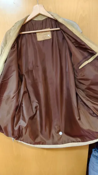 Chaqueta Indian Flecos Piel natural Talla L