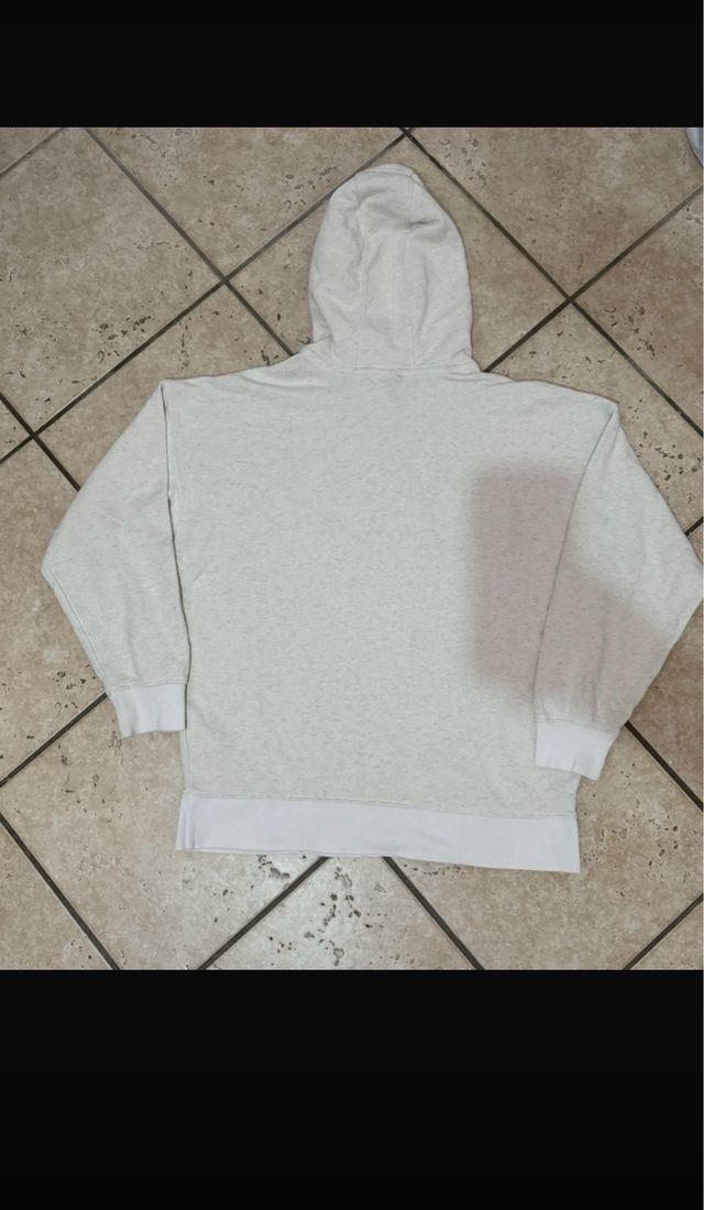 Felpa Adidas bianca con logo