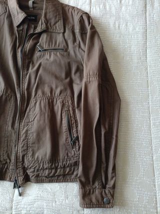 Chaqueta hombre marrón talla 44(XXL)