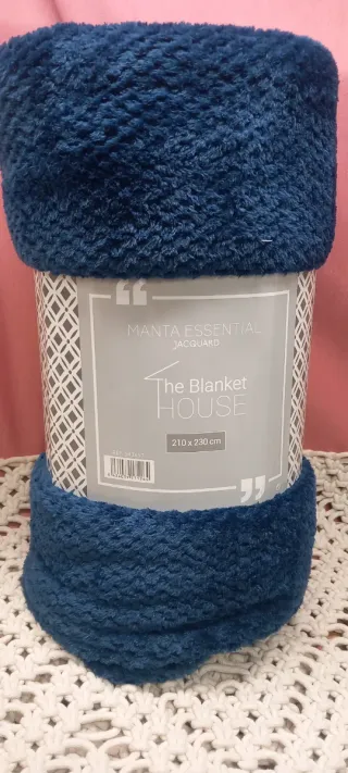 MANTA REVERSIBLE TERCIOPELTO.EnvíoGratis.