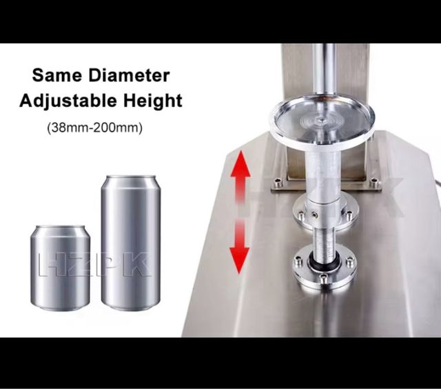 Máquina Eléctrica Selladora de Latas TCS-160