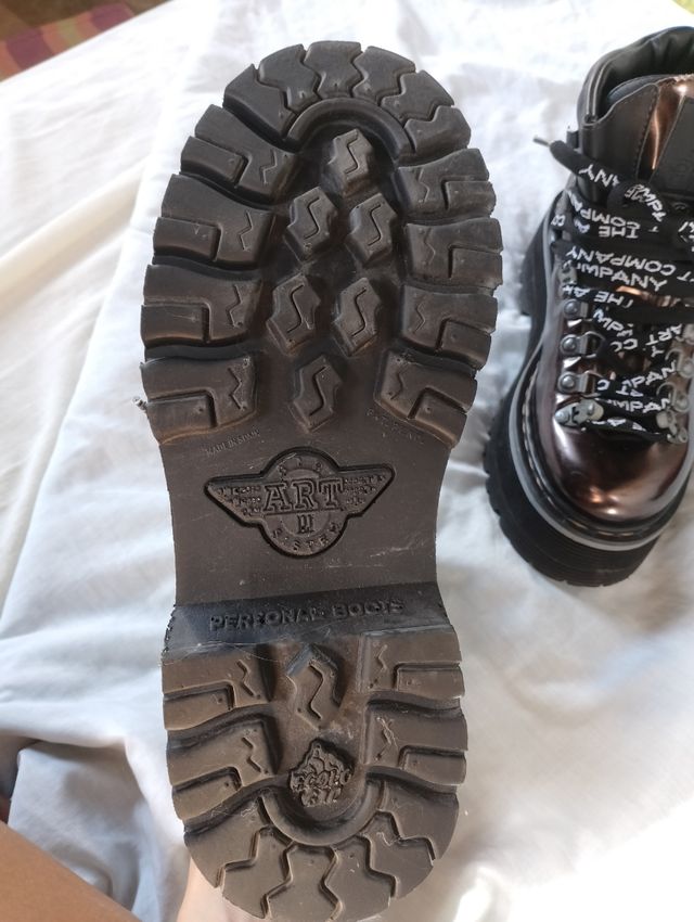 Botas Art color cobre