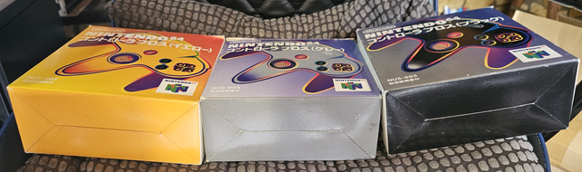 Mandos Nintendo 64 N64 (Negro, Amarillo, Gris)