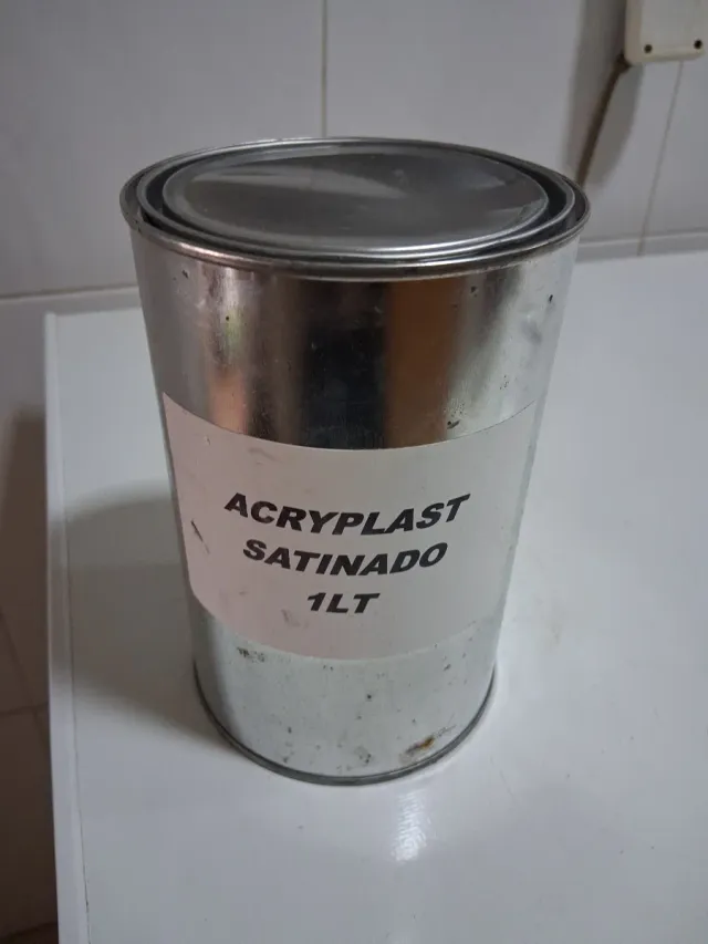 Lote Acryplast satinado 1L  4 botes 25 eu