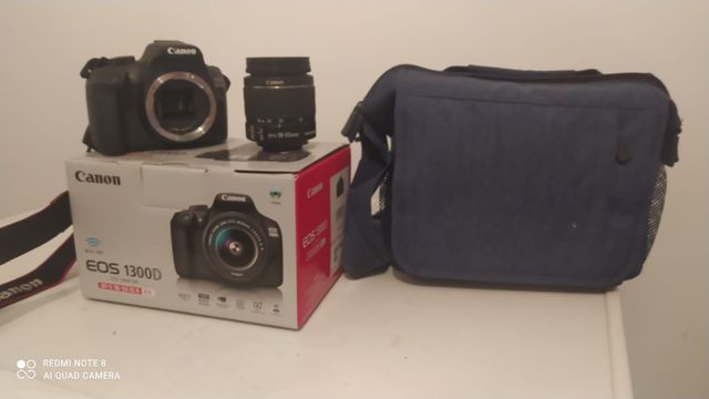 Cámara Canon EOS 1300D + Bolso