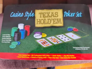 Set de Póker Texas Hold'em Casino