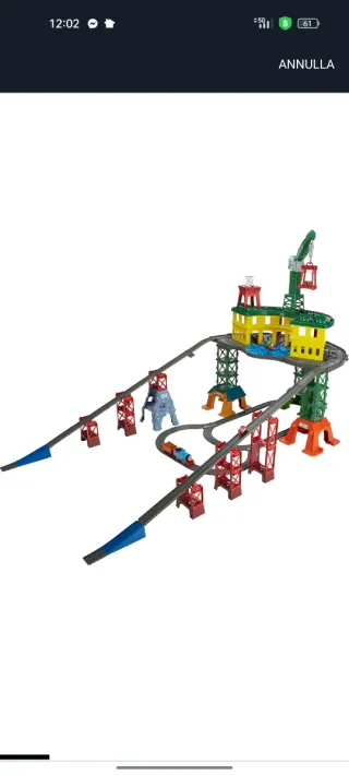 Il Trenino Thomas Mega Stazione compreso di treni 