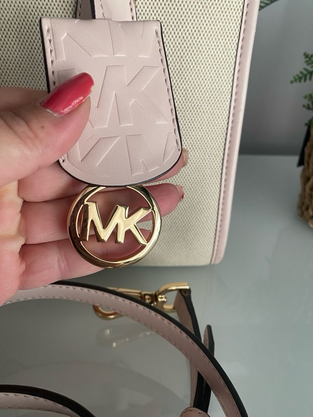 Bolso Michael Kors Beige y Rosa