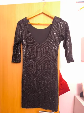 Vestido lentejuelas Nochevieja