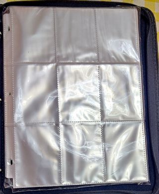 Raccoglitore zip ad anelli per carte Pokémon Eevee