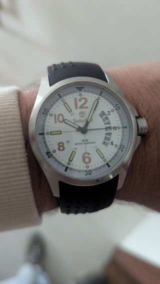 Reloj Timberland Hombre Negro/Plata