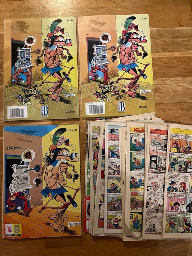 10 comic de mortadelo y filemon antiguos