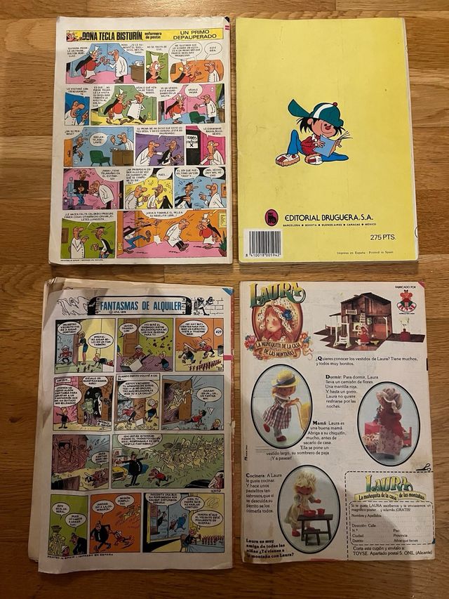 10 comic de mortadelo y filemon antiguos