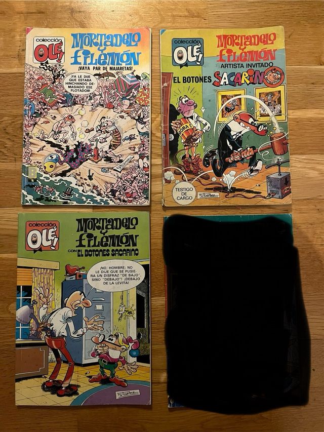 10 comic de mortadelo y filemon antiguos