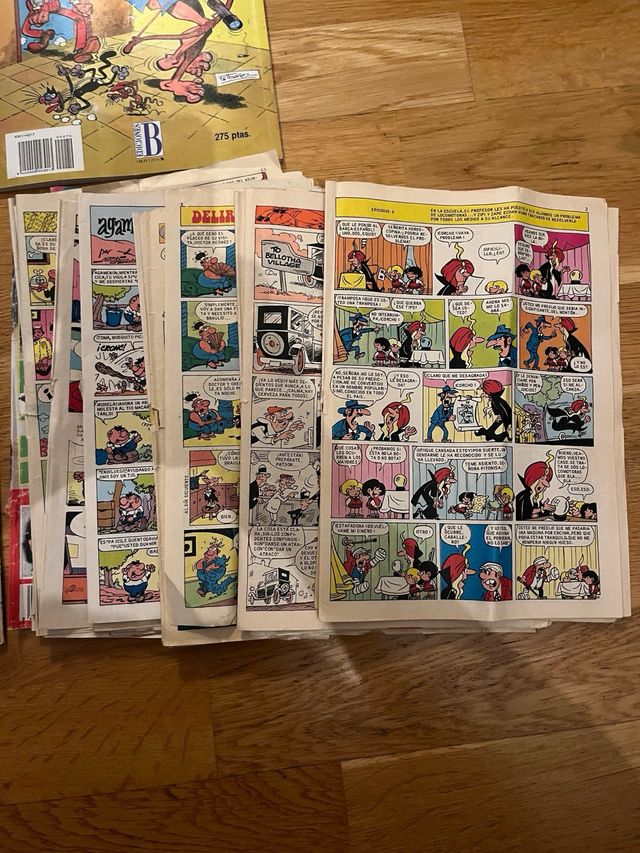 10 comic de mortadelo y filemon antiguos