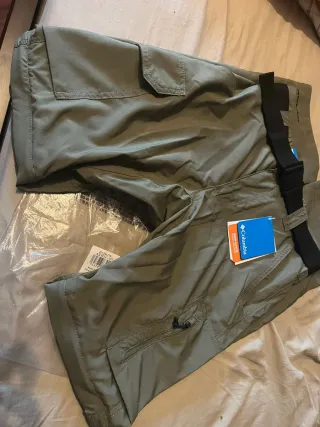 Pantalón Trekking Columbia Verde